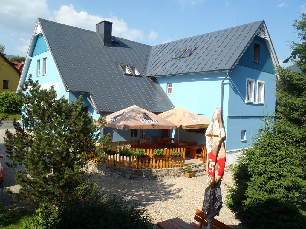Modry Pension Rokytnice Rokytnice nad Jizerou Exterior foto