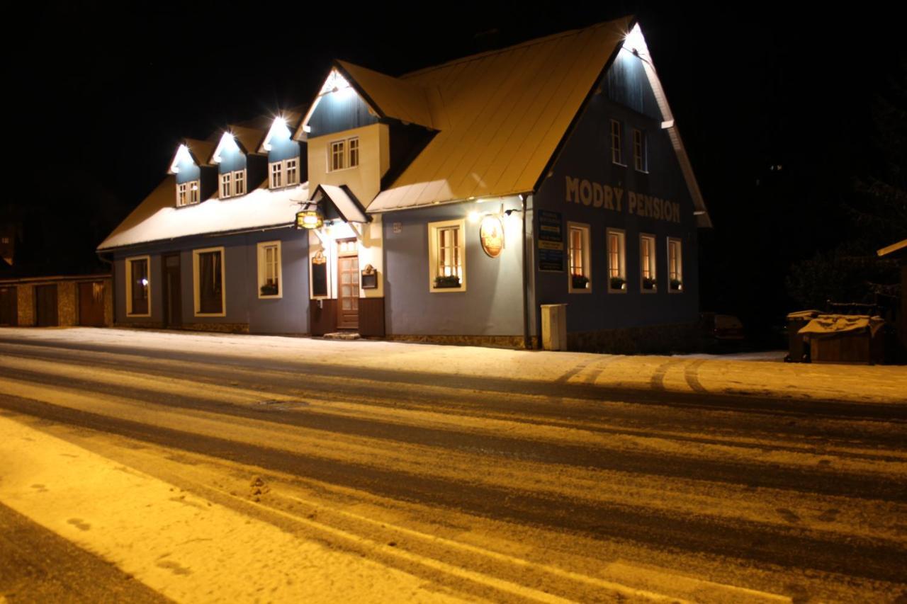 Modry Pension Rokytnice Rokytnice nad Jizerou Exterior foto